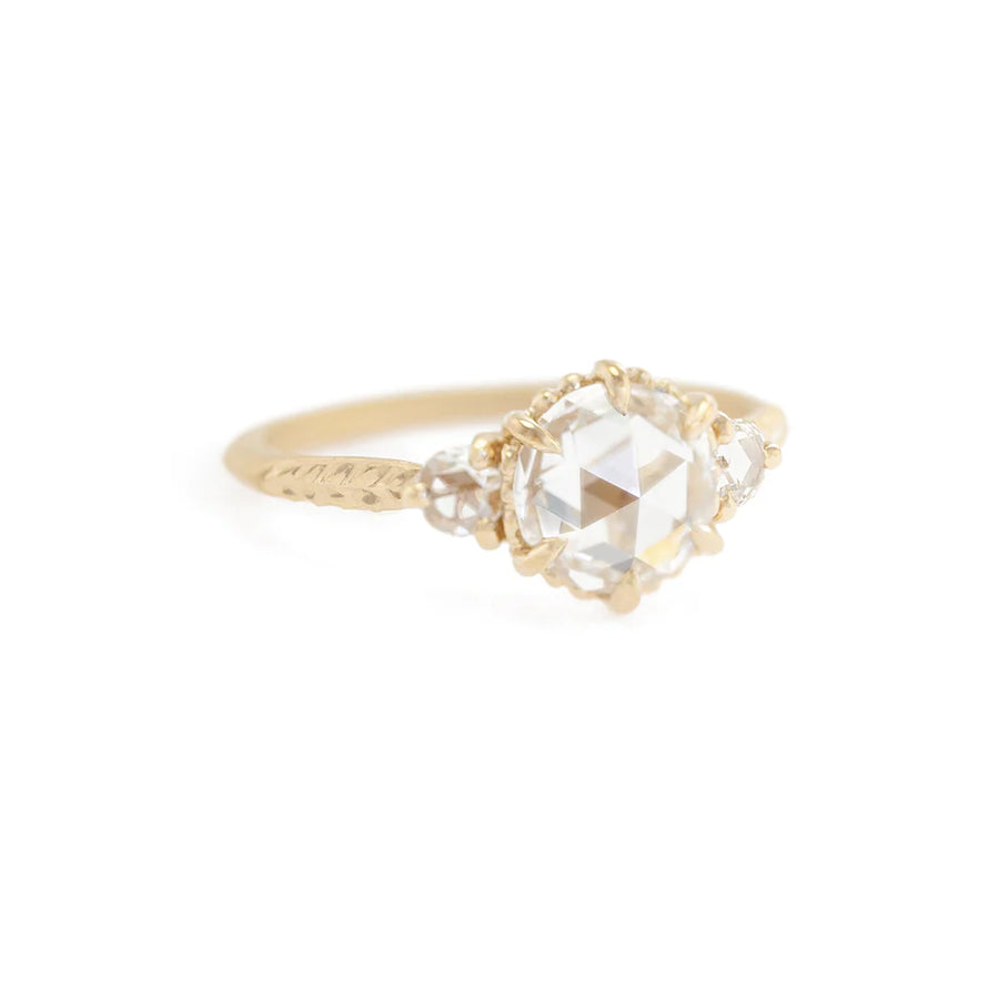 Evergreen 3-Stone Diamond Ring-OD Fine Rings-Marisa Mason
