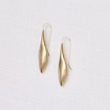 Olive Leaf Drops-MM Fashion Earrings-Marisa Mason