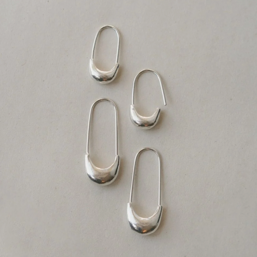 Safety Pin Earrings-OD Fashion Earrings-Marisa Mason