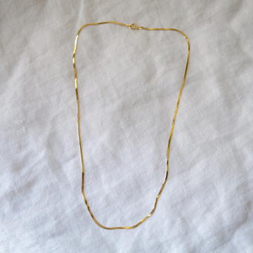 Herringbone Petite-OD Fine Necklaces-Marisa Mason