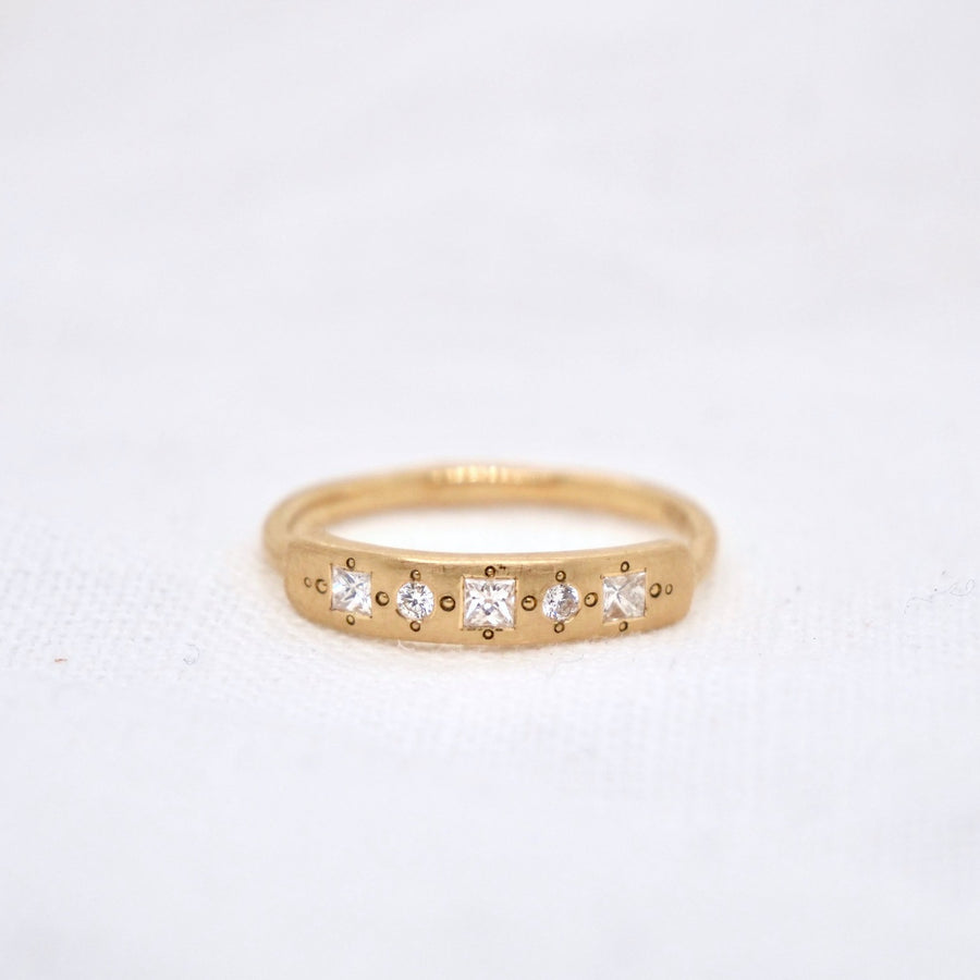 Starry Sky Princess Diamond Ring-MM Fine Rings-Marisa Mason