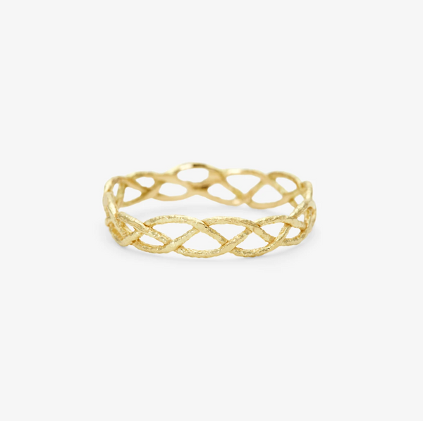 Braided Eternity Band