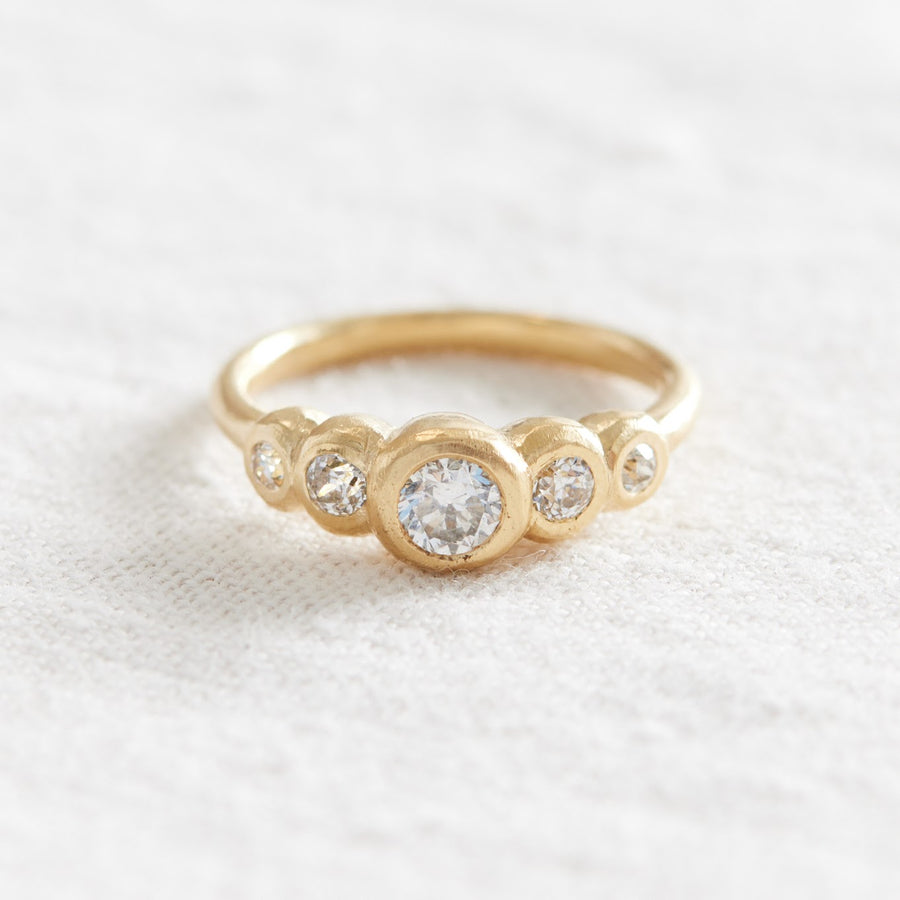 Lyra Diamond Ring-MM Fine Rings-Marisa Mason