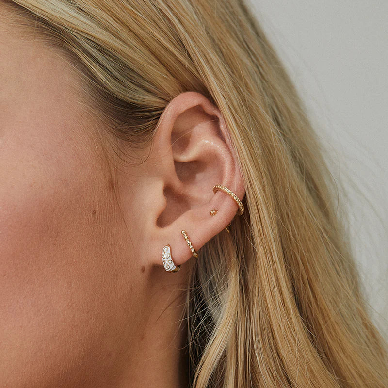 Gemstone Ear Cuff-OD Fine Earrings-Marisa Mason