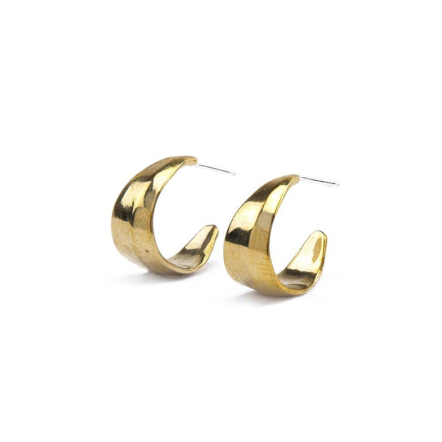 PANDORA Small-Marisa Mason Jewelry-Brass with sterling silver earwire-Marisa Mason Jewelry
