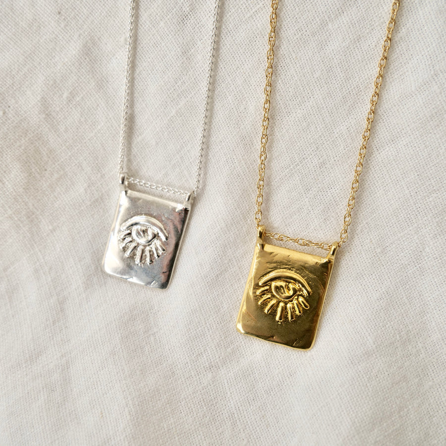 Looking Tag Necklace-Marisa Mason-Marisa Mason