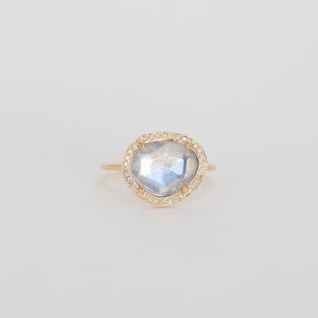 Moon Stone Stella Ring