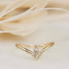 3 of 4: Marquise Gemstone Peak Ring