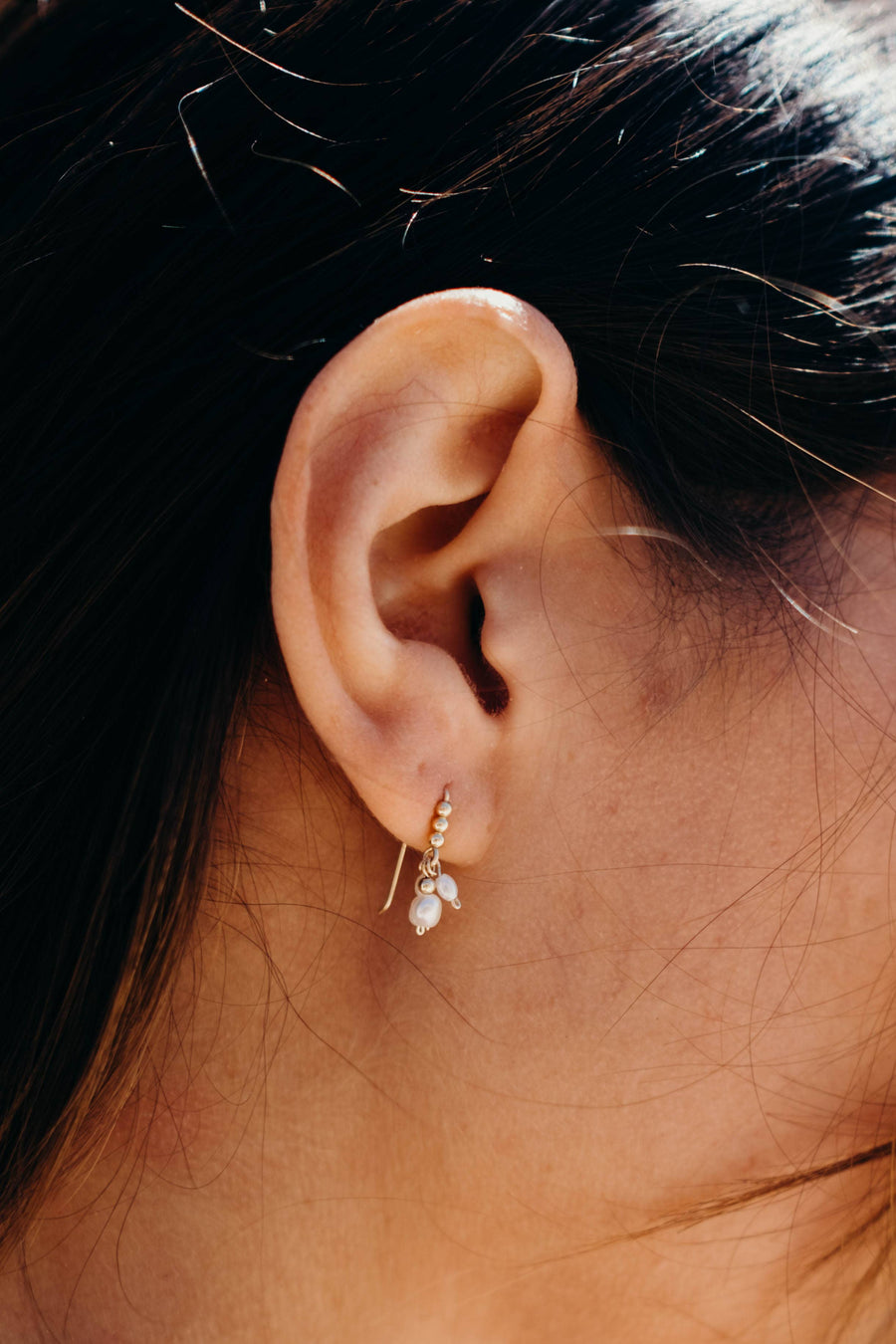 Pearl Drop Studs