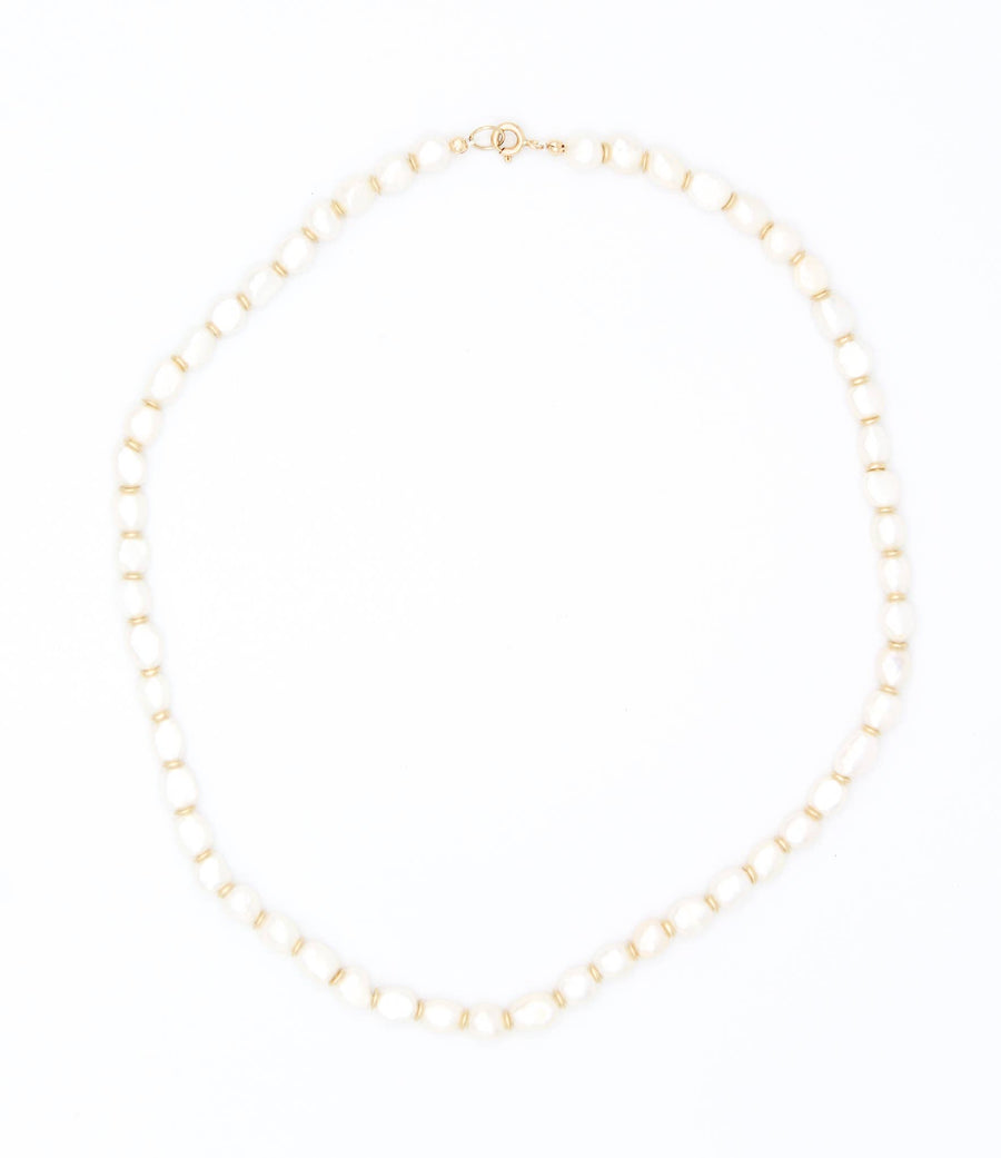 The Modern Pearl Necklace