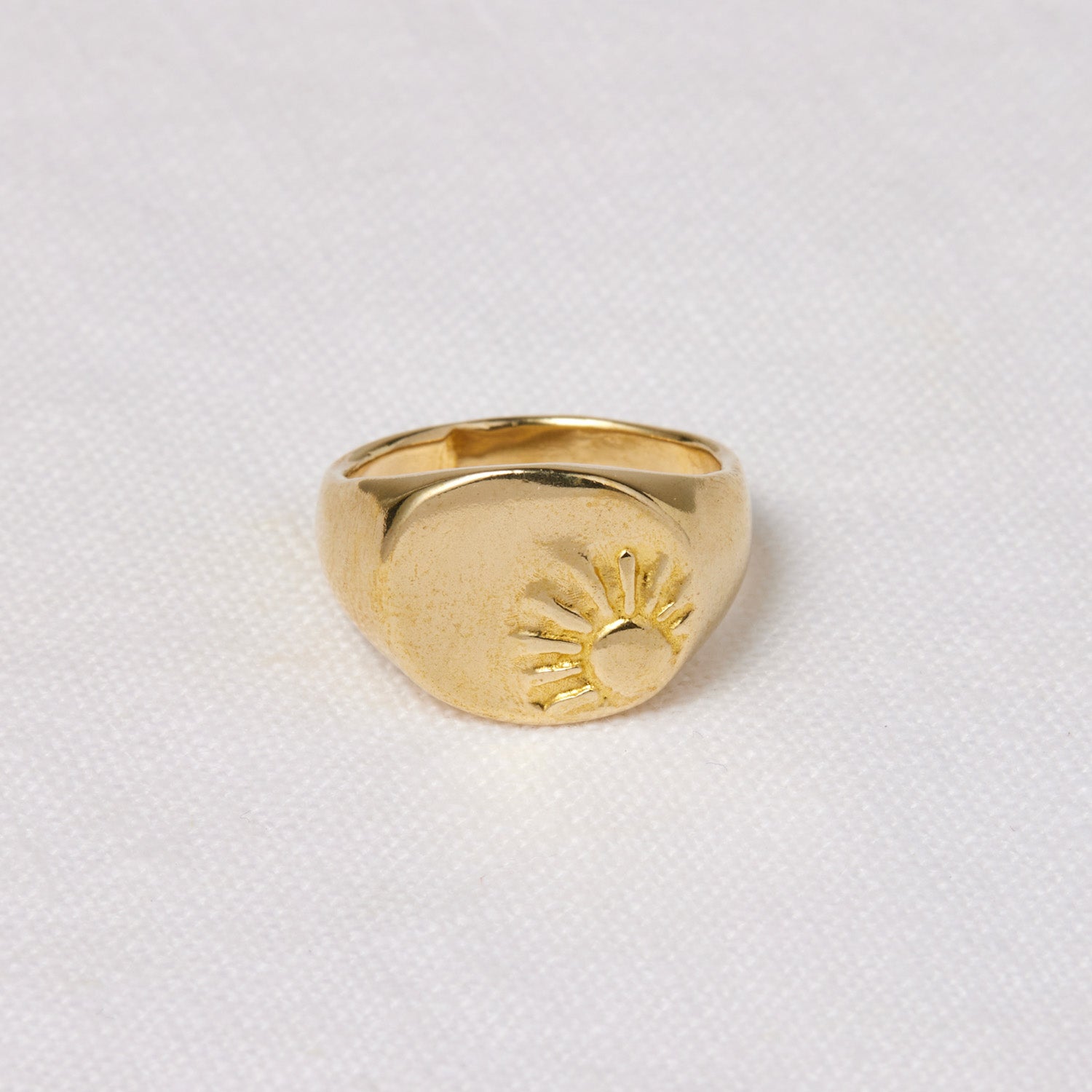 Sunrise Signet ring | Marisa Mason Jewelry