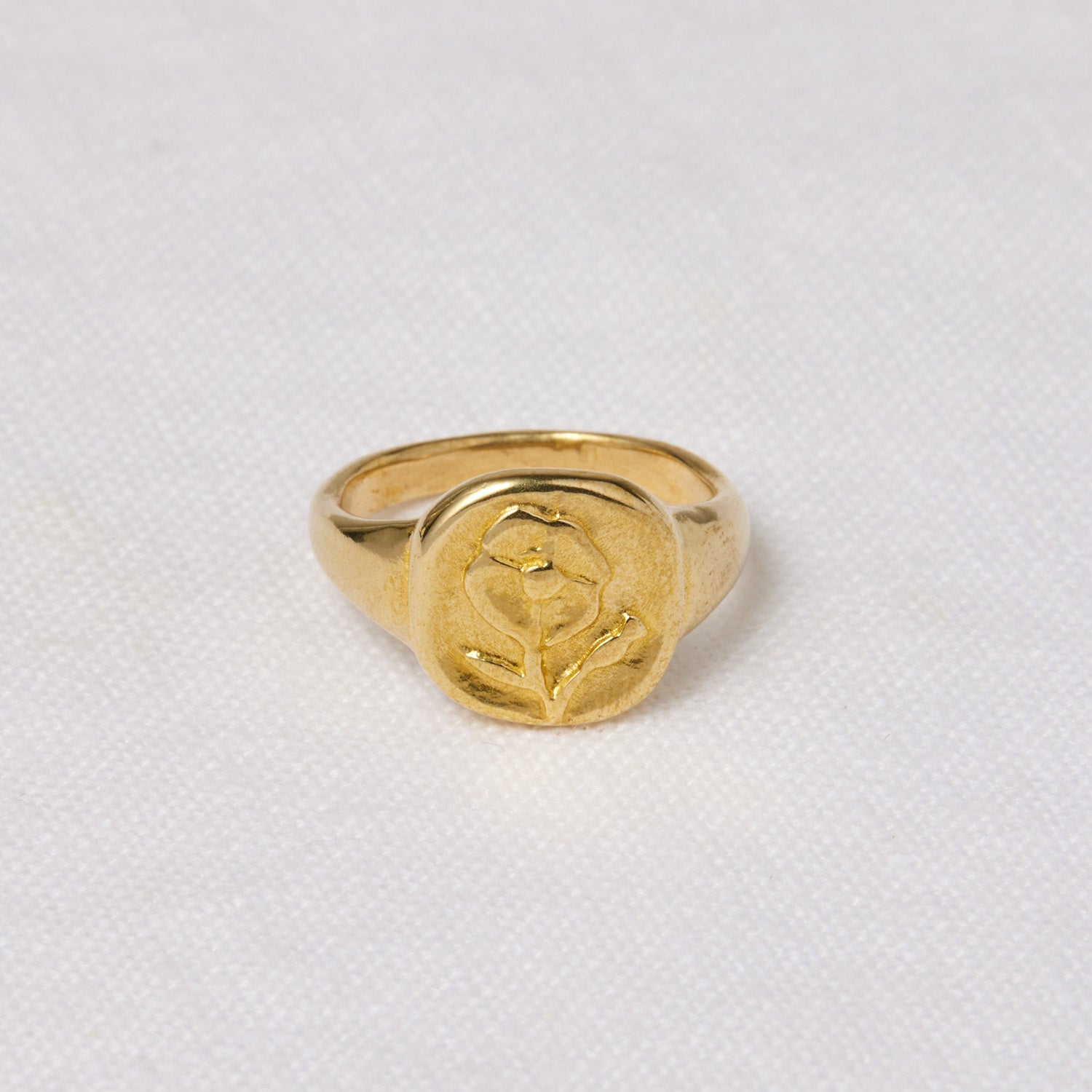 Poppy Signet ring | Marisa Mason Jewelry