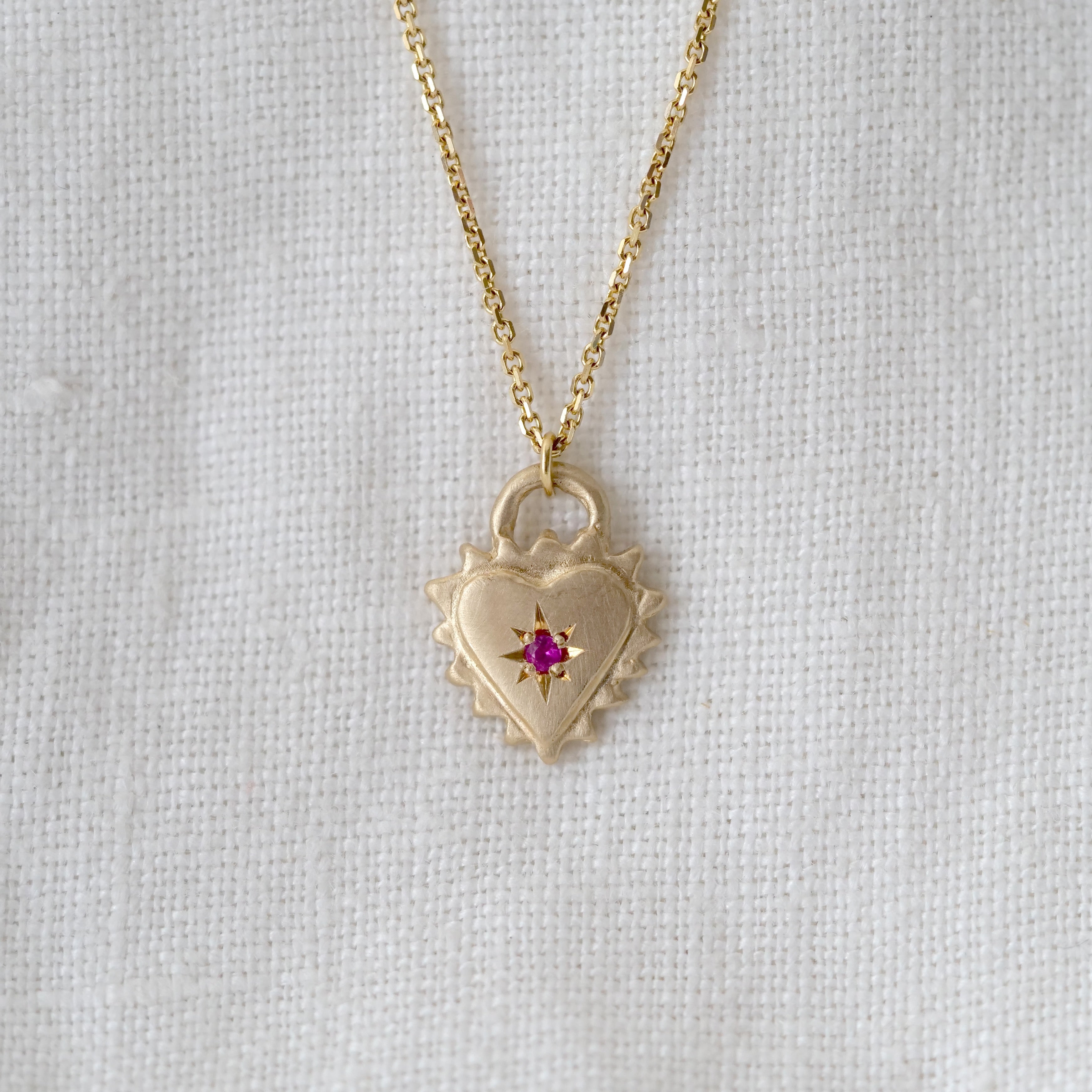 Mini Sagrado with Ruby | Marisa Mason Jewelry
