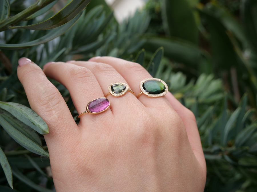 Pink Tourmaline Faye Ring