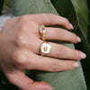 2 of 3: Compass Protective Eye Signet - One of a Kind