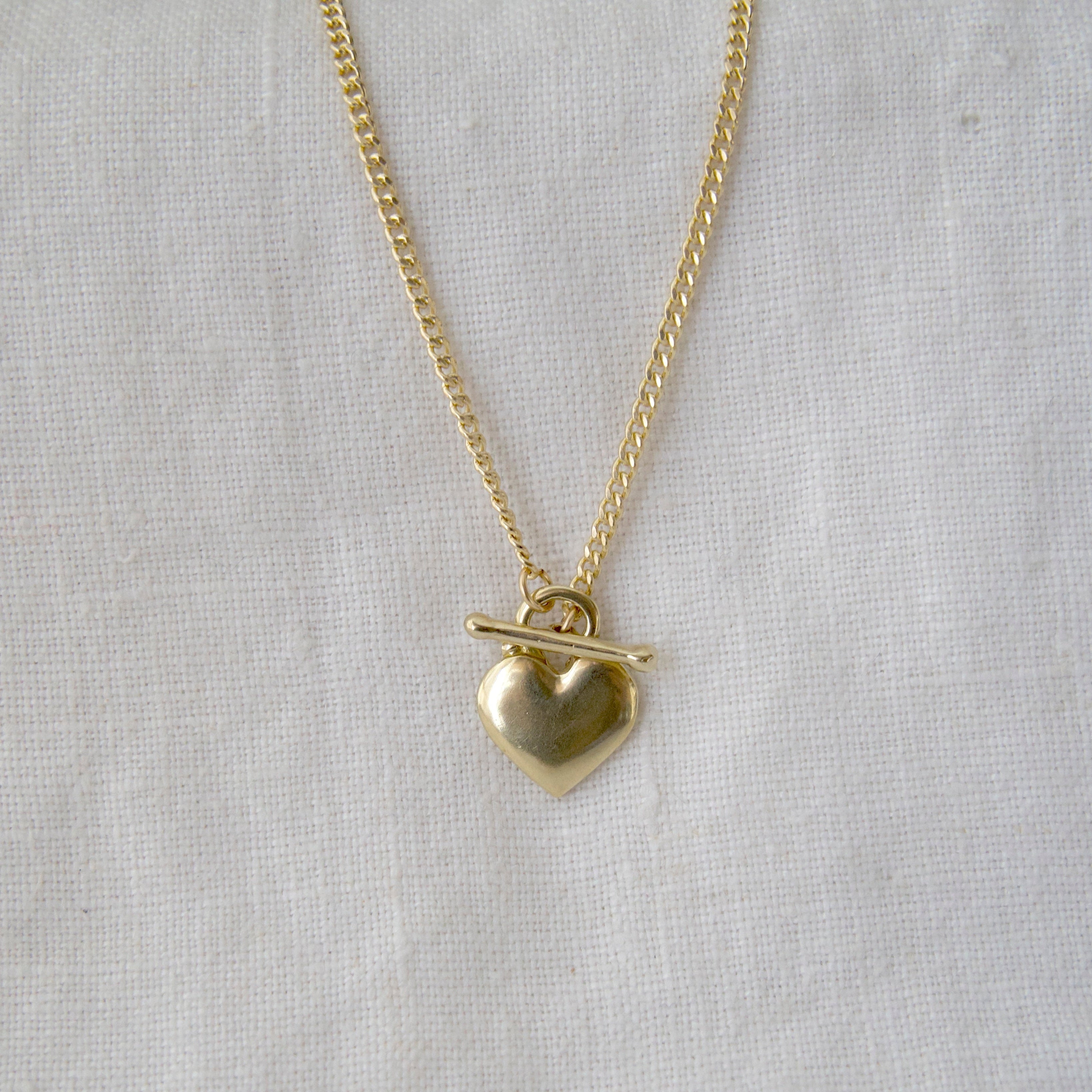 Tag Pendant Supreme Gold Heart And Arrow Pendant Heart Toggle