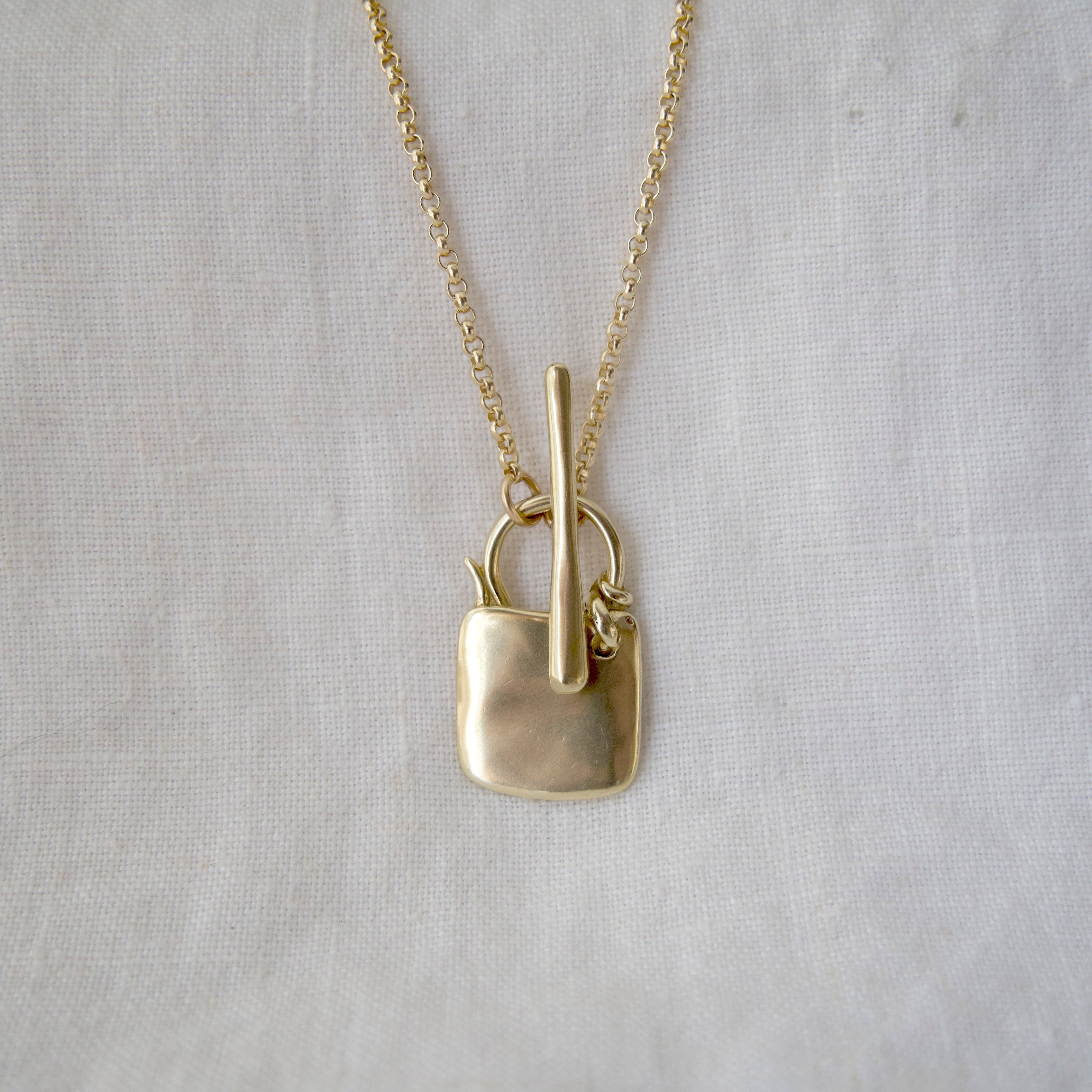Padlock Necklace | Marisa Mason Jewelry