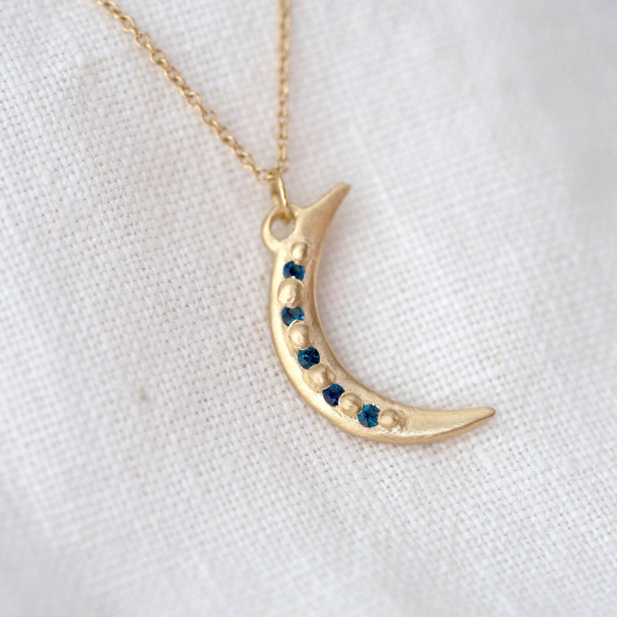 Crescent Tourmaline Moon