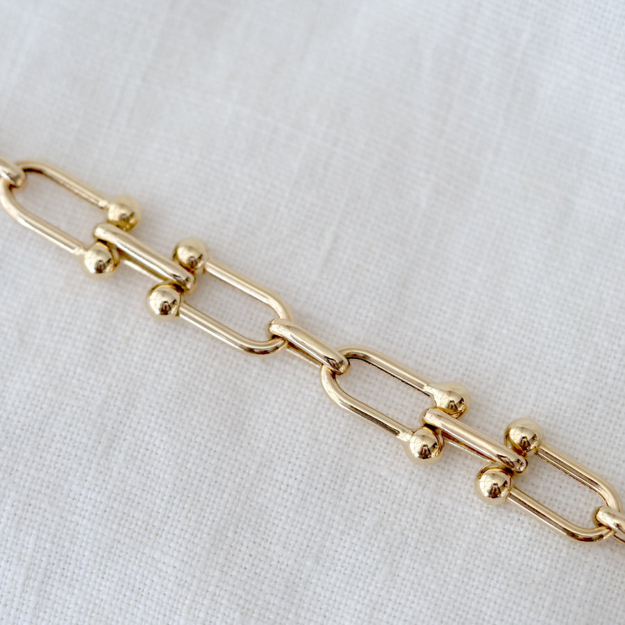 Gauge Link Bracelet