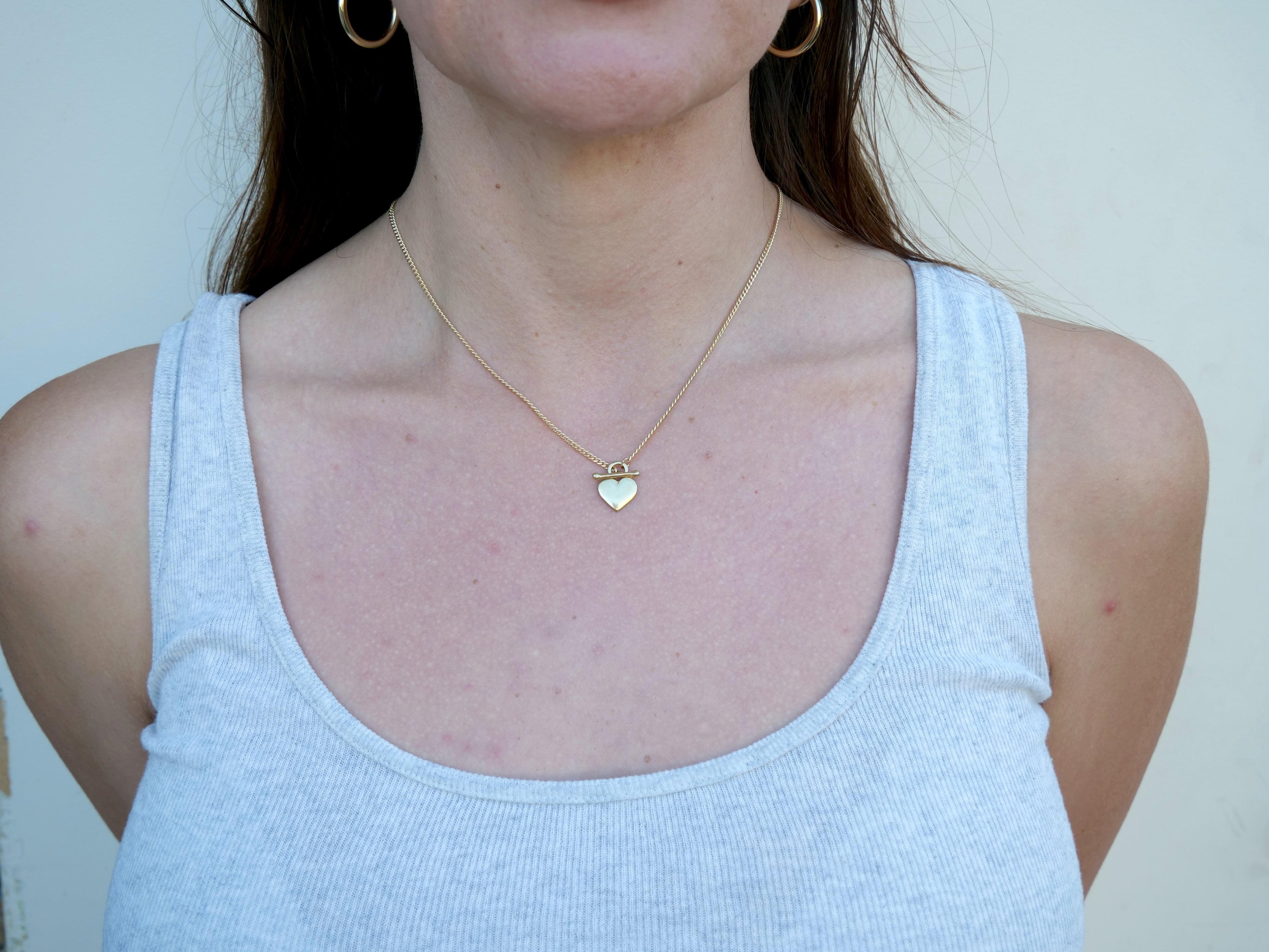 Heart Toggle Necklace | Marisa Mason Jewelry
