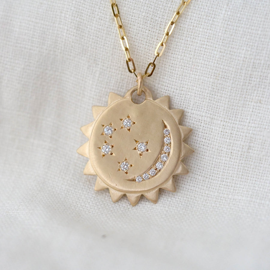 Points of Light Diamond Necklace