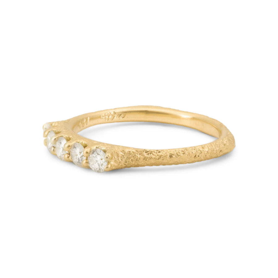 Petite 5 Stone Grove Ring