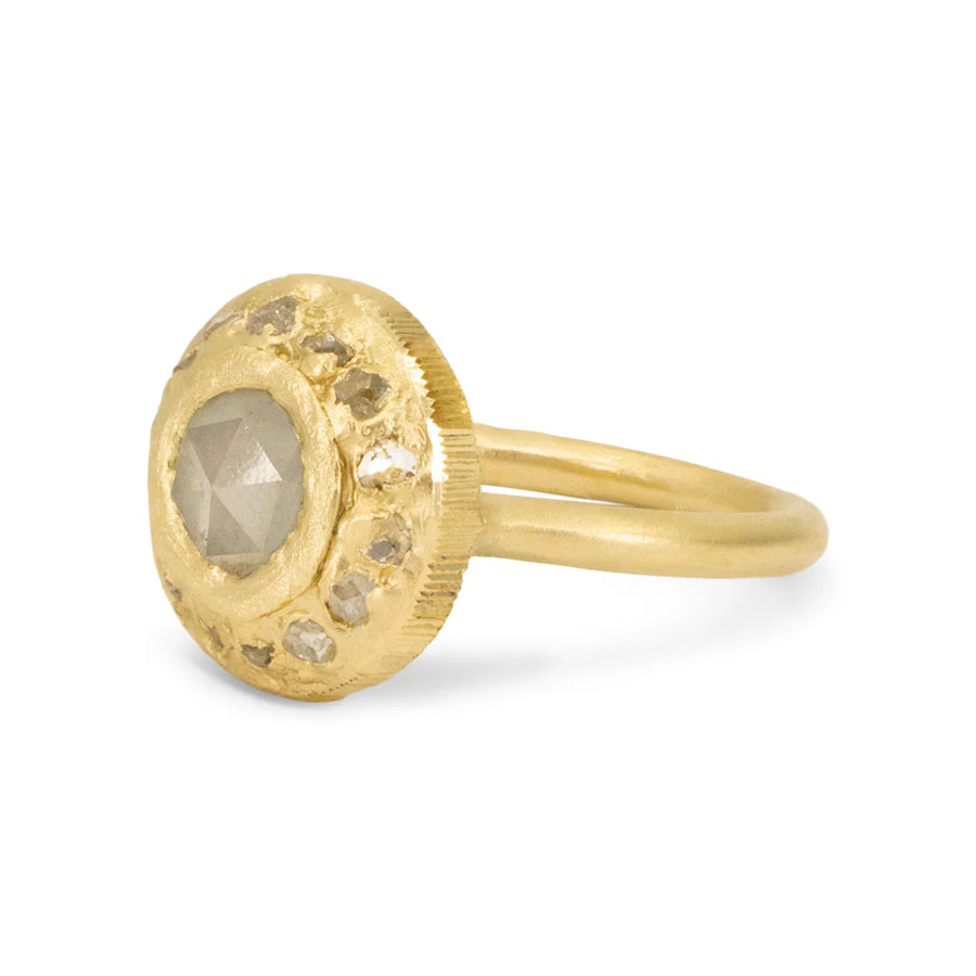 Grey Diamond Relic Ring