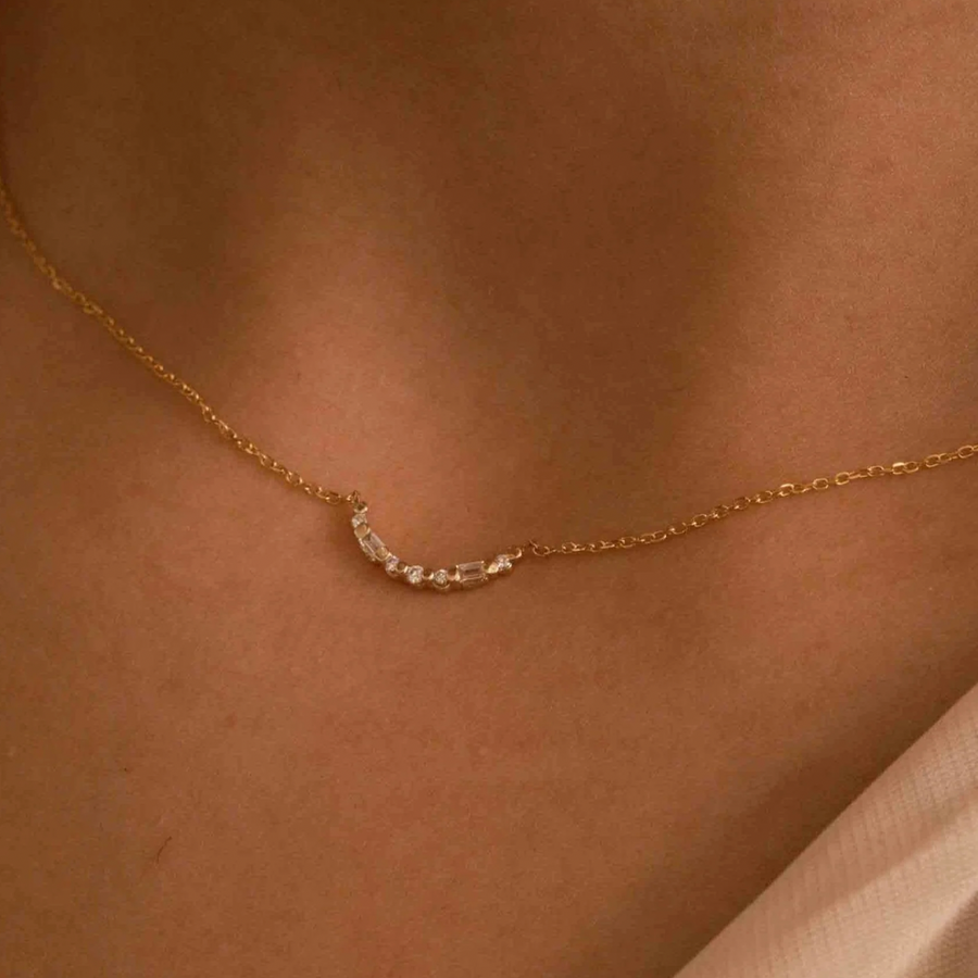 Diamond Etude Necklace-OD Fine Necklaces-Marisa Mason