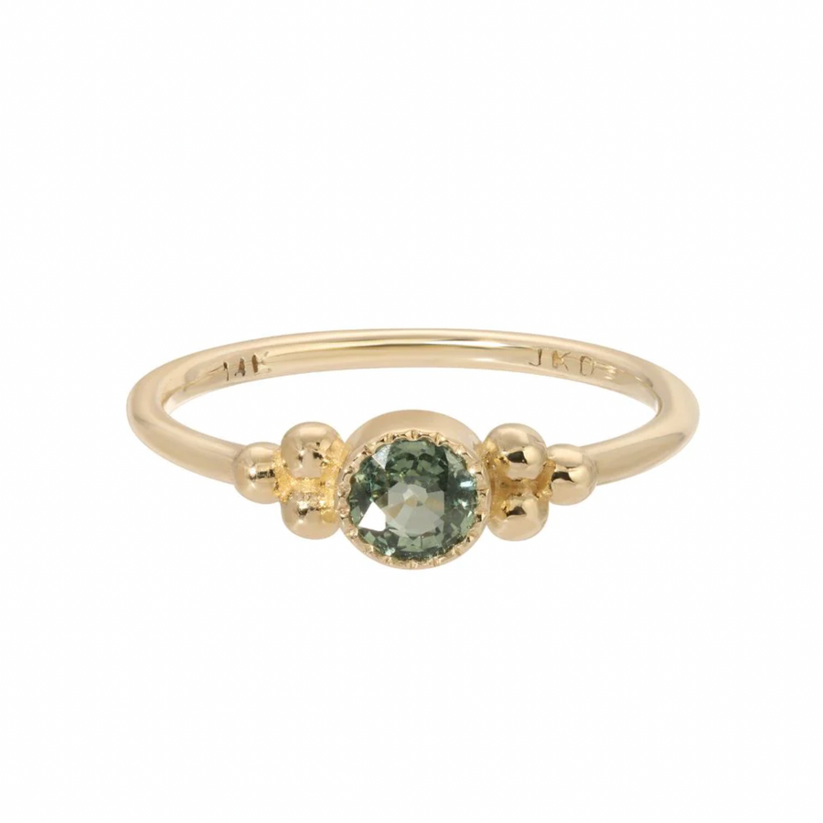 Seville Green Sapphire Ring-OD Fine Rings-Marisa Mason