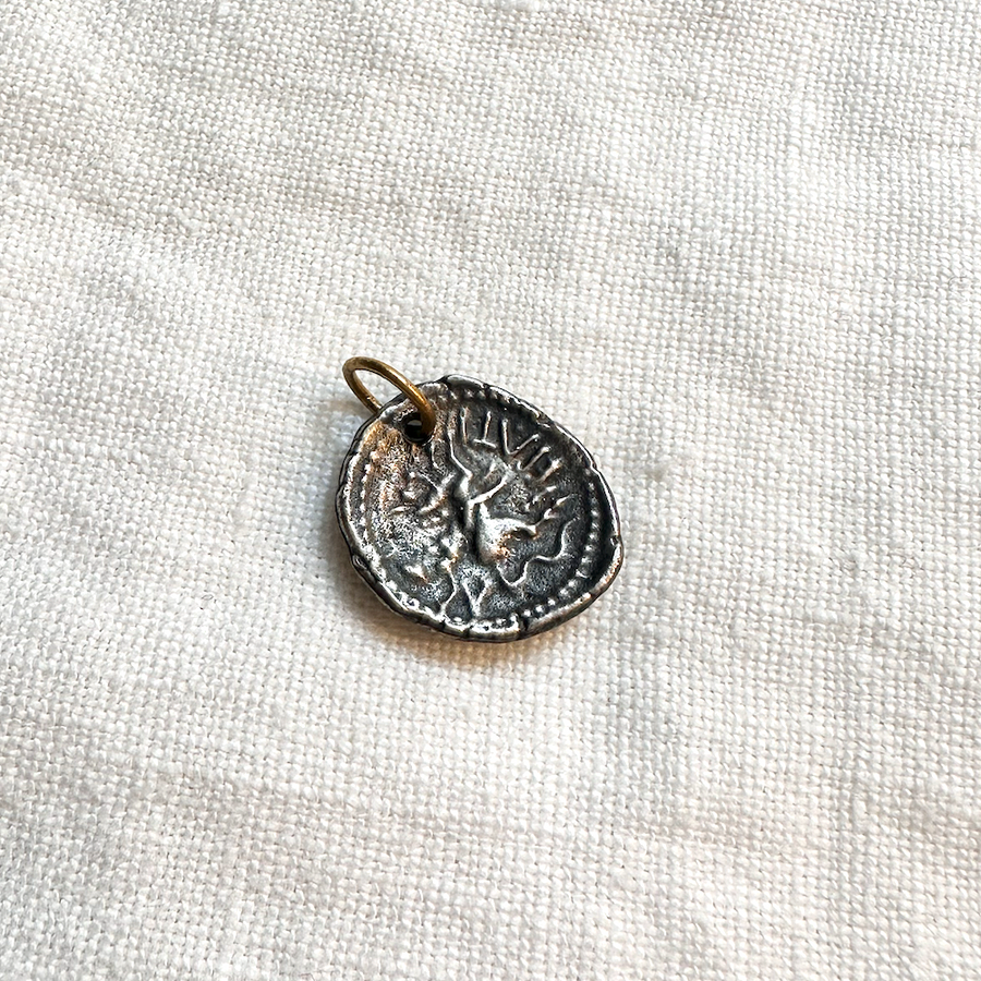 24k and Sterling Silver Coin - Wheat and Horse