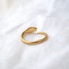 4 of 5: Open Ouroboros Marquise Diamond-MM Fine Rings-Marisa Mason