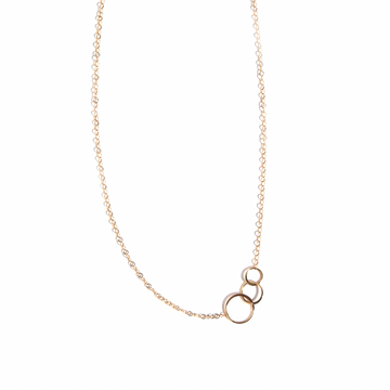 Graduated Ring Necklace-OD Fine Necklaces-Marisa Mason