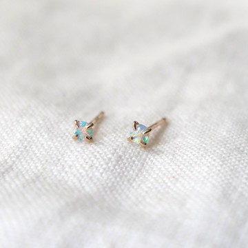 Opal Stud Earrings-OD Fine Earrings-Marisa Mason