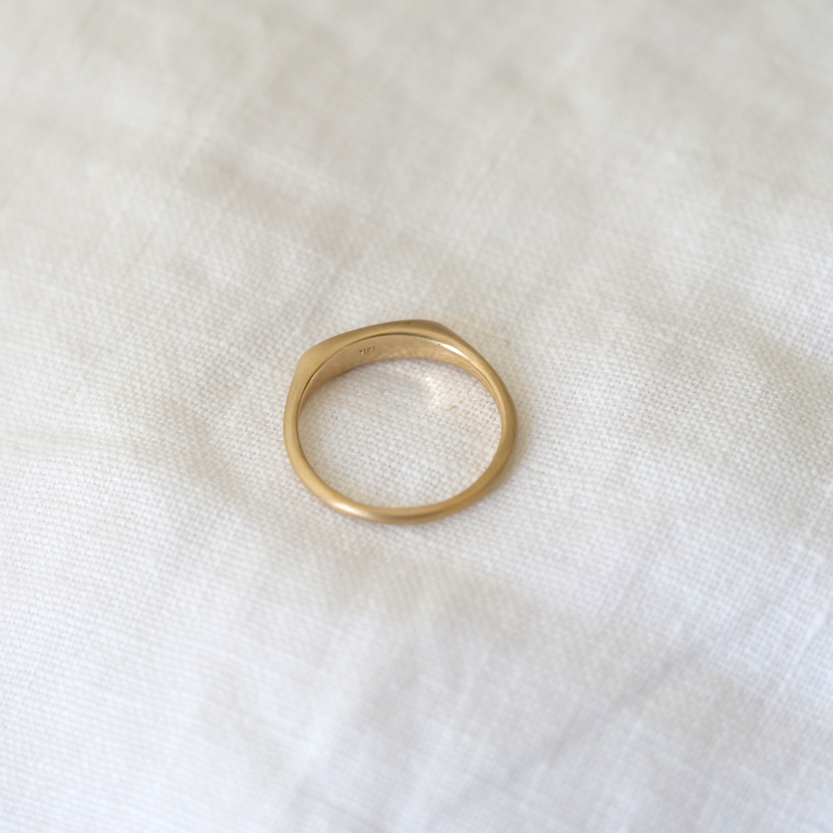 Olive Branch Signet Ring | Marisa Mason Jewelry