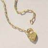 5 of 8: Gembok Pendant Necklace-OD Fashion Necklaces-Satomi Studio-Heart-Marisa Mason