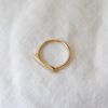 3 of 4: 14k ring has a perfectly engravable smooth face.