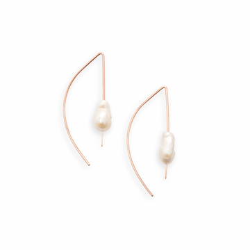 Keshi Pearl Arch Earring-OD Fashion Earrings-Fail-Marisa Mason