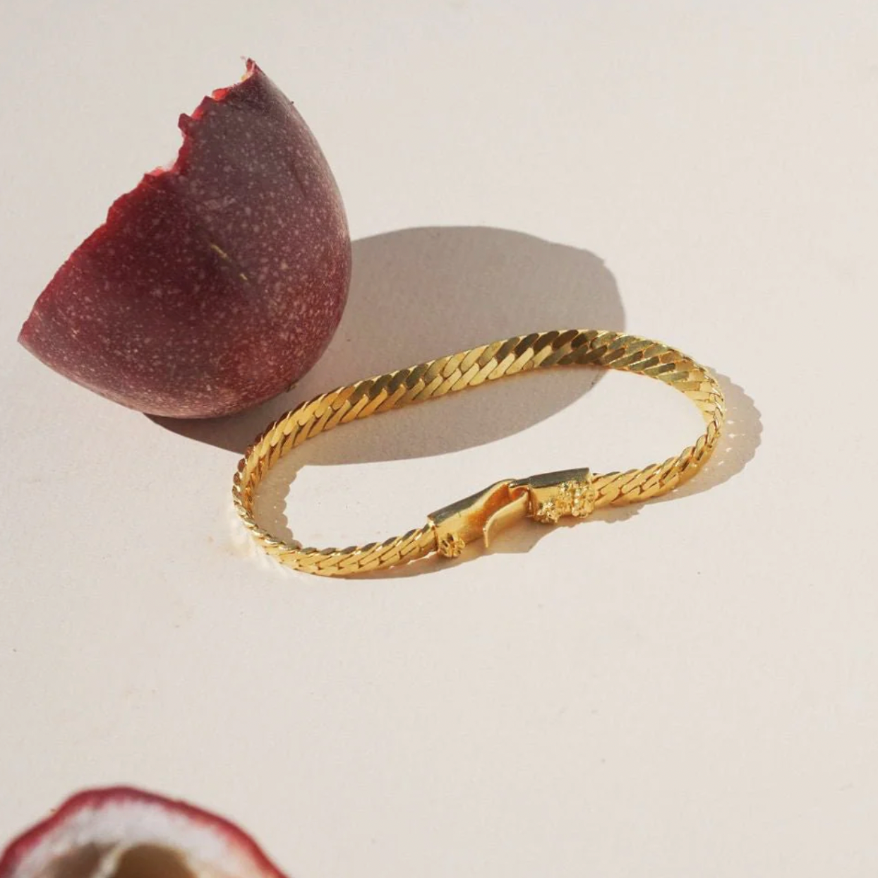 Flat Herringbone Bracelet – Marisa Mason1