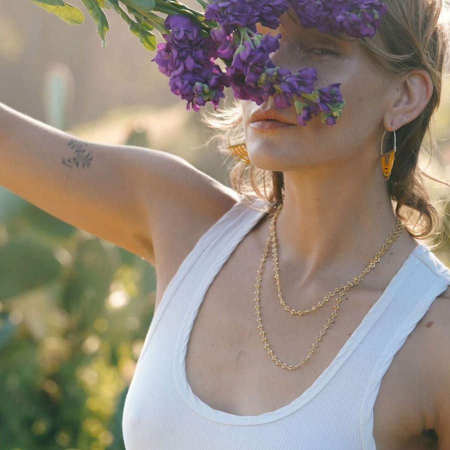 Floret Chain Necklace