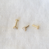 2 of 2: Trio Diamond Flat Back Stud - Single
