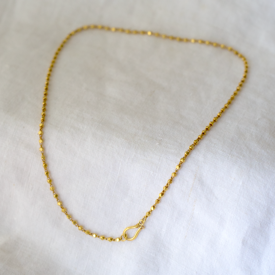 18k Bead Necklace