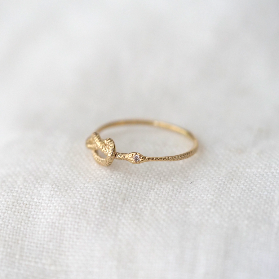 Serpent Knot Ring