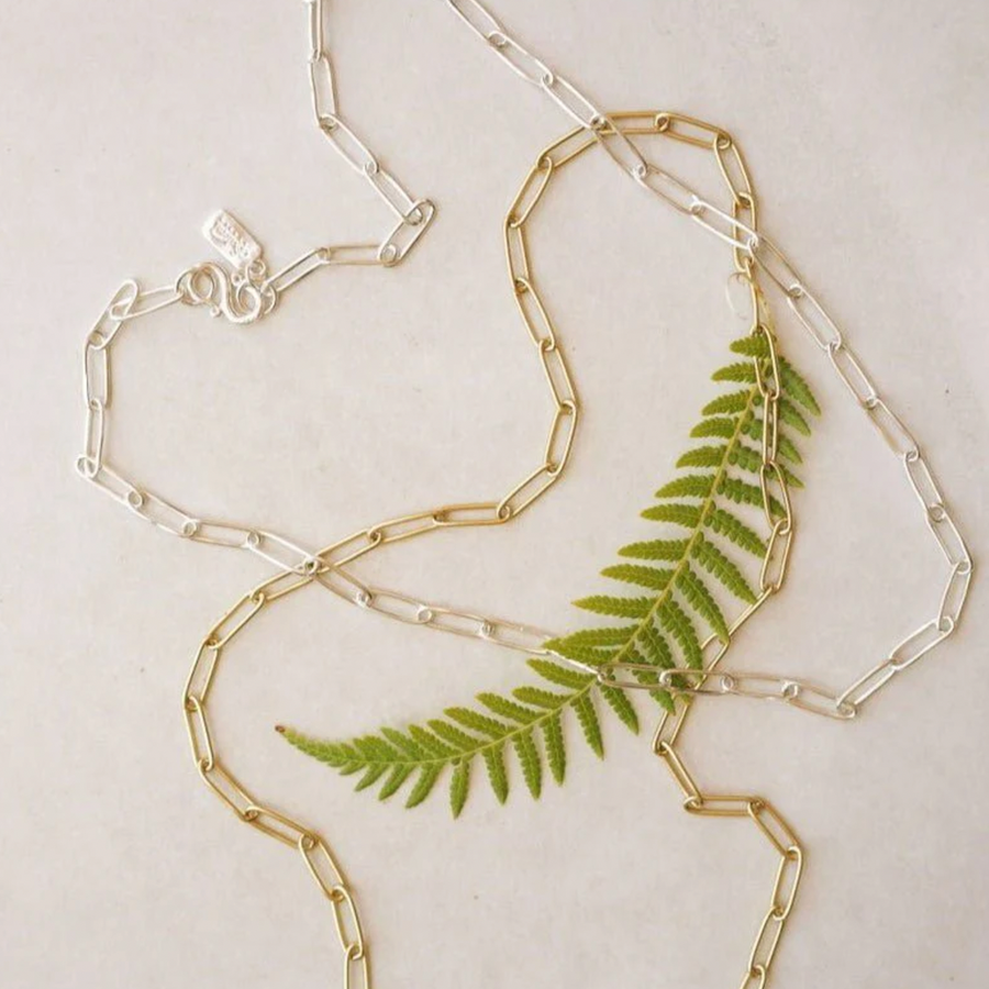 Petite Bambu Link Chain Necklace