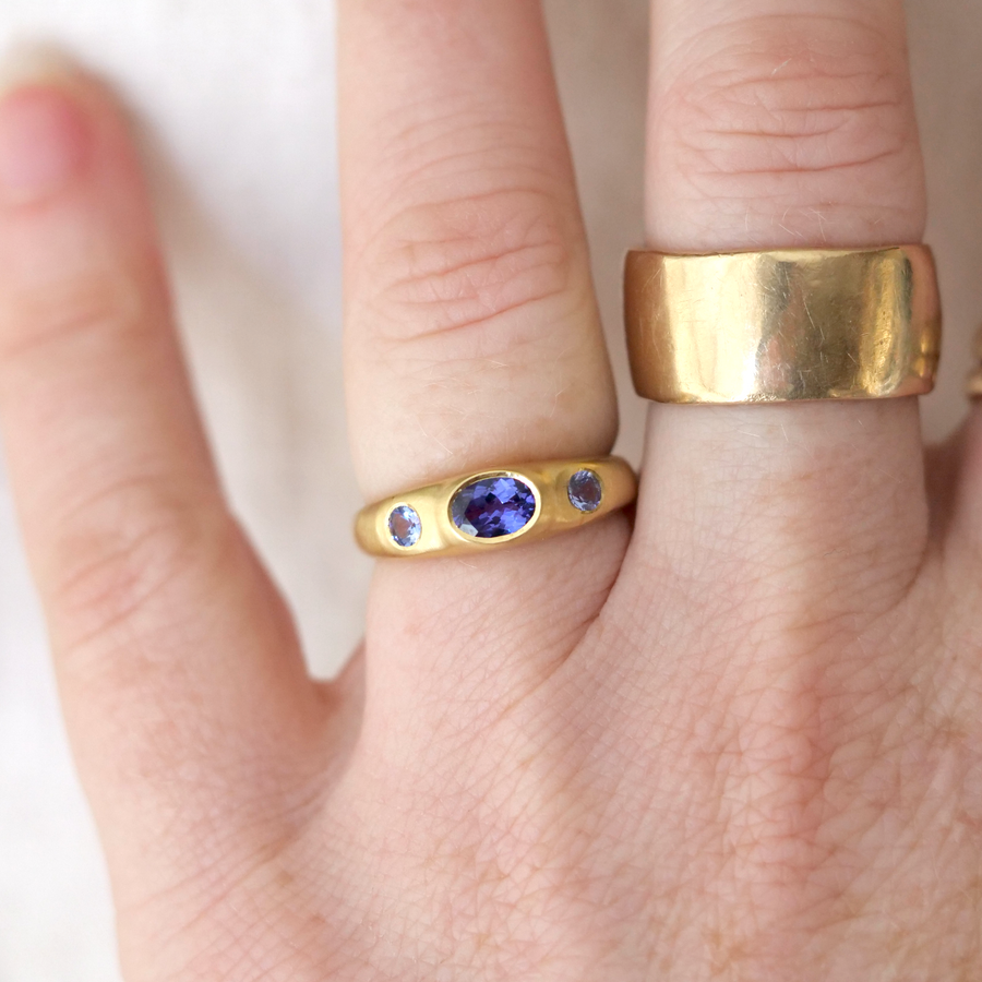 Sempre Ring in Tanzanite