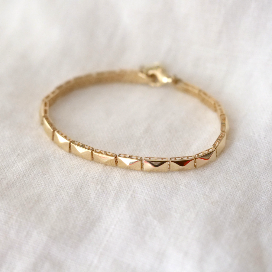 Geometric Link bracelet