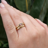 4 of 5: Brown Sugar Solitaire Diamond - One of a Kind