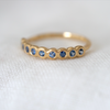 9 of 9: 9 Stone Montana Sapphire Ring