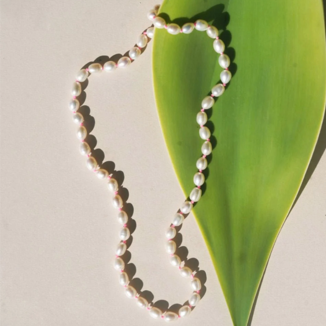 Cluster Pearl Necklace | Satomi Studio – Marisa Mason