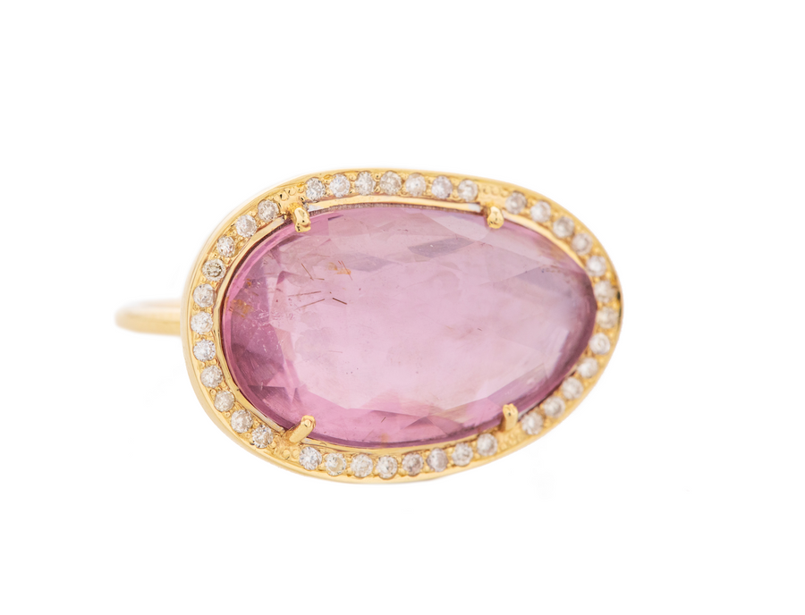 Light Pink Tourmaline Stella Ring-Marisa Mason