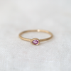 4 of 8: Pear Stacking Ring